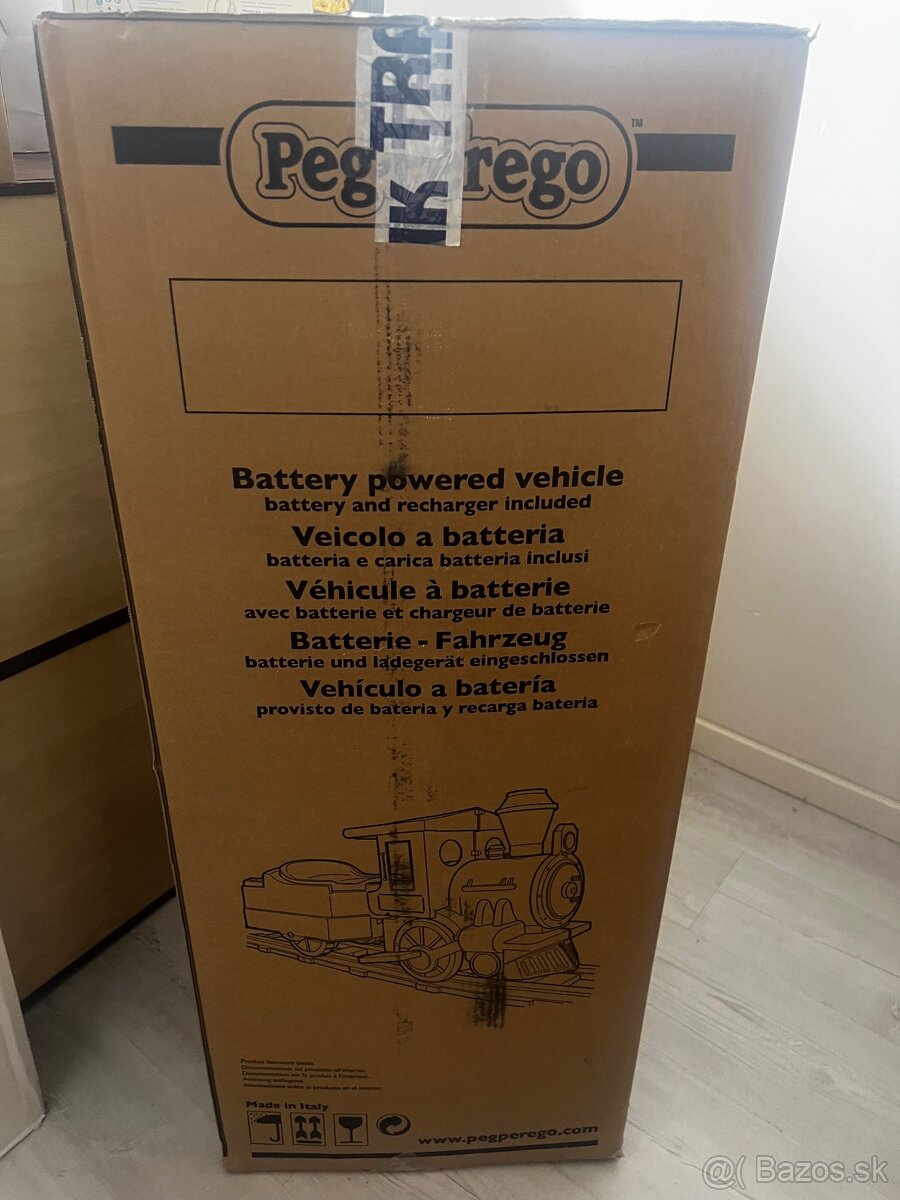 Peg-Pérego SantaFé vláčik 6V zelená - 2