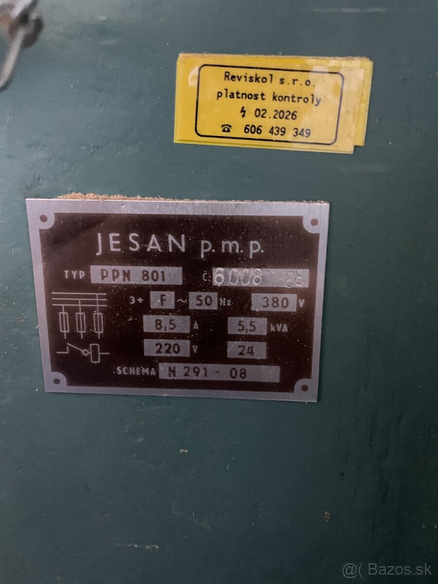 Pásová pila 80 cm s brzdou - 2