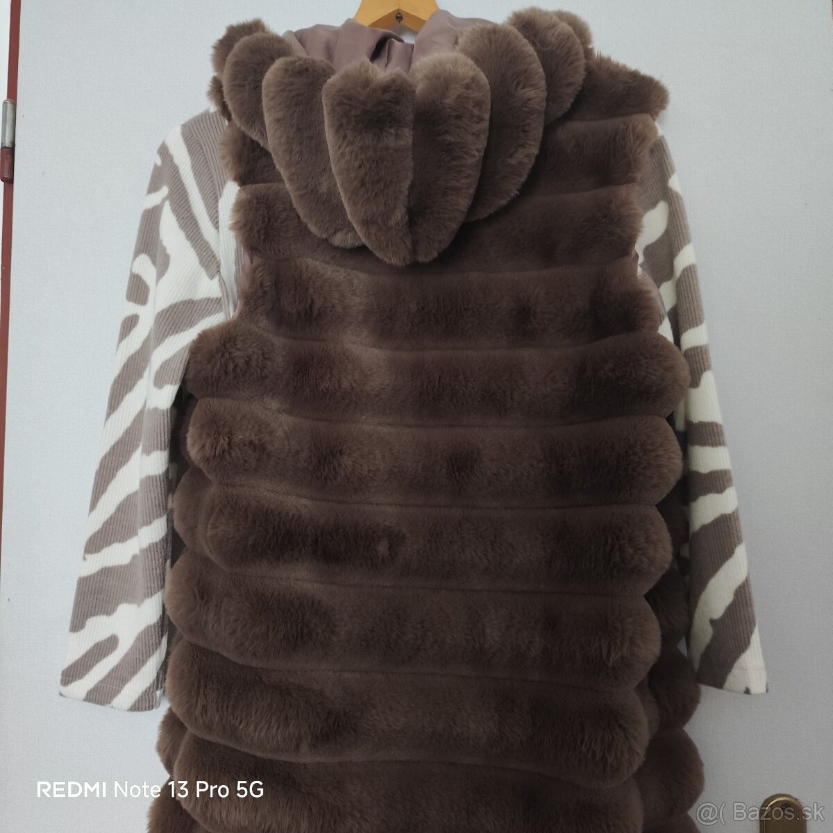 Kožušinková vesta-m,l - 2