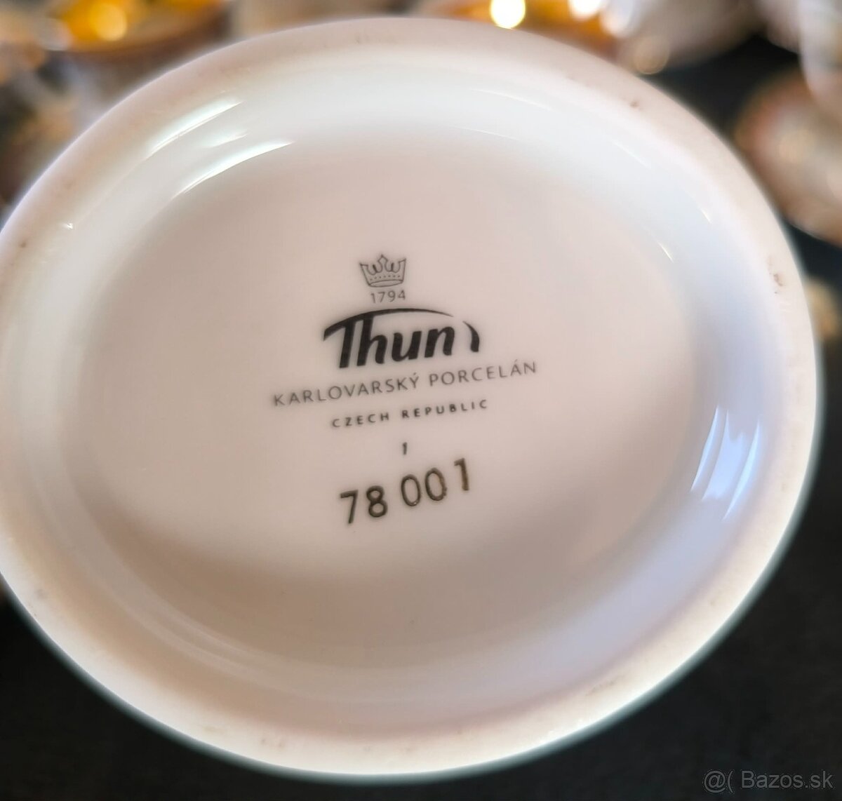 porcelánový, prémiový servis - 2