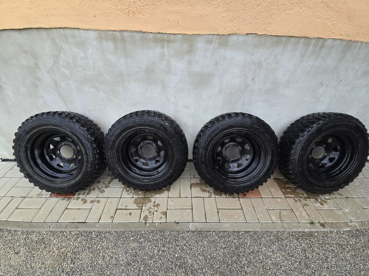 Predám sadu offroad pneumatik aj s diskami - 2