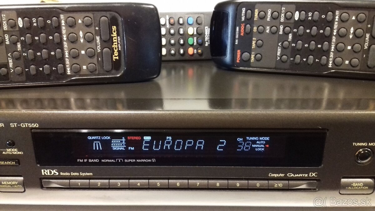 ClassAA =2x SPICKOVY tuner TECHNICS ST-GT550+RDS, AT18, AT16 - 2