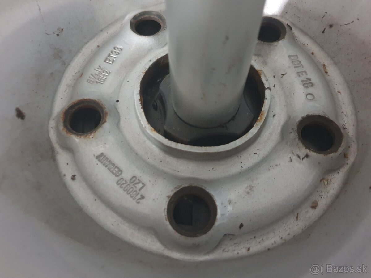 Oceľové disky vw 16" - 2