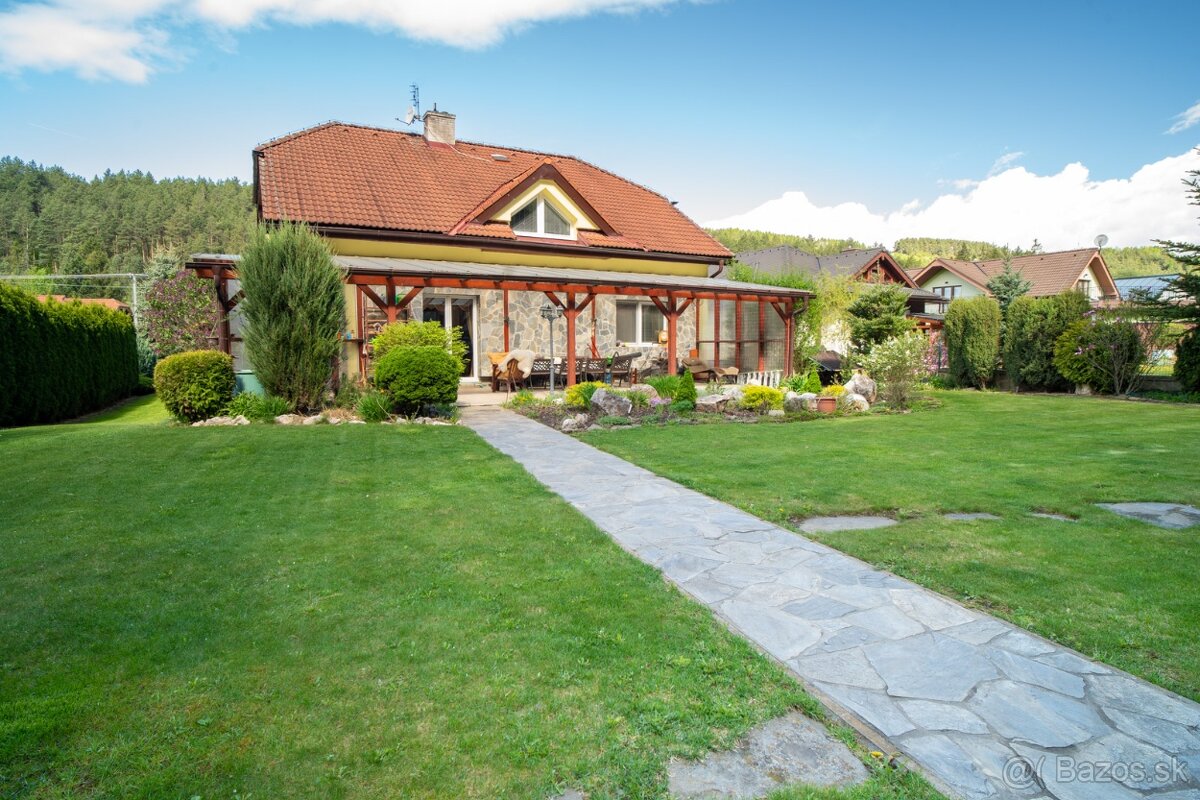 Nadštandardný RD v krásnom prostredí- Hôrka-Kišovce - Predaj - 2