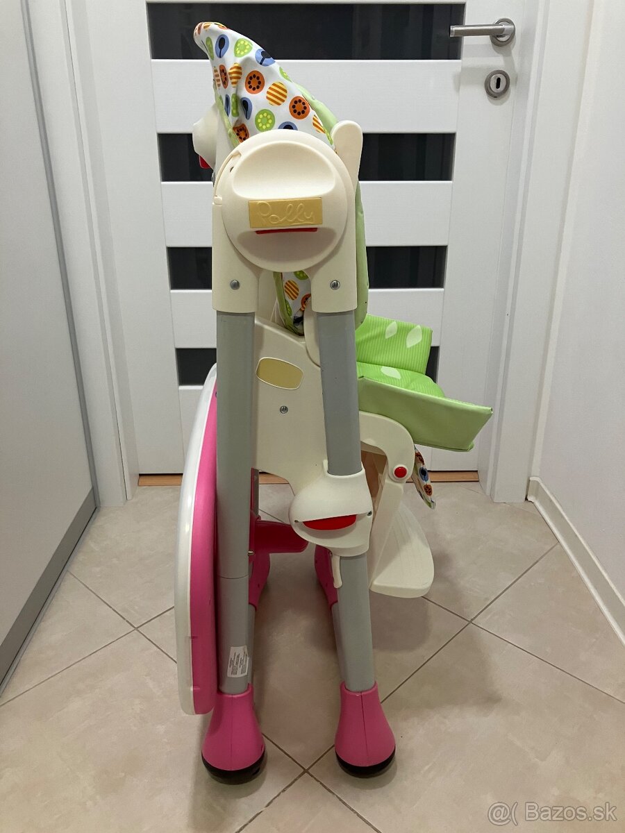 Jedalenska stolicka Chicco Polly 2v1 - 2