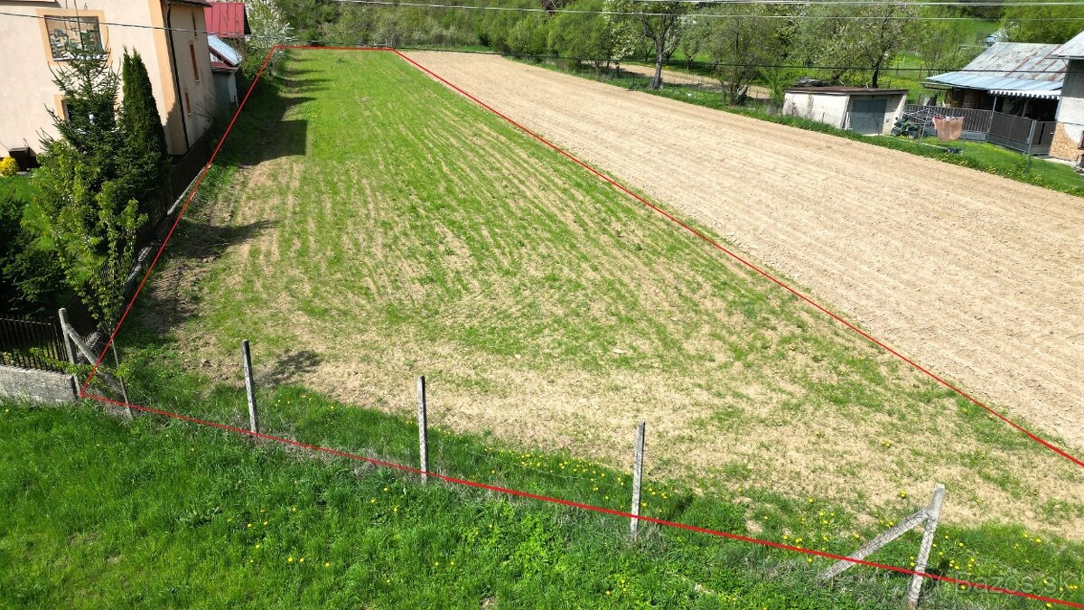 Stavebný pozemok 2404m2, obec Brezovička, okres Sabinov - 2