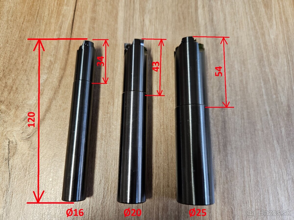 Stopková fréza, rohová / čelná - 2