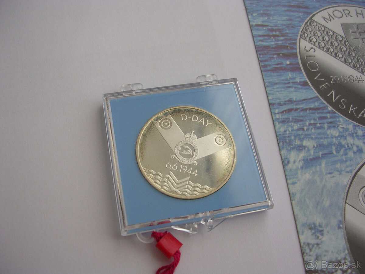 200 Sk 1994 Deň-D 50.výročie vylodenia v Normandii PROOF - 2