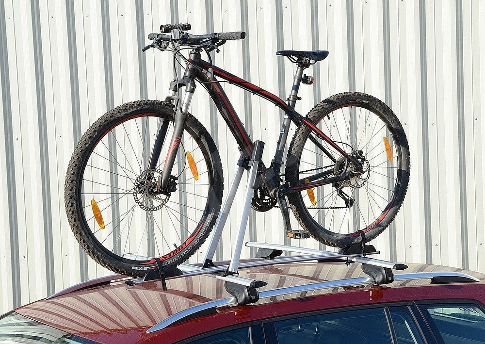 Nosič bicykla hliníkový COMPASS ALU-FIX TÜV - 2