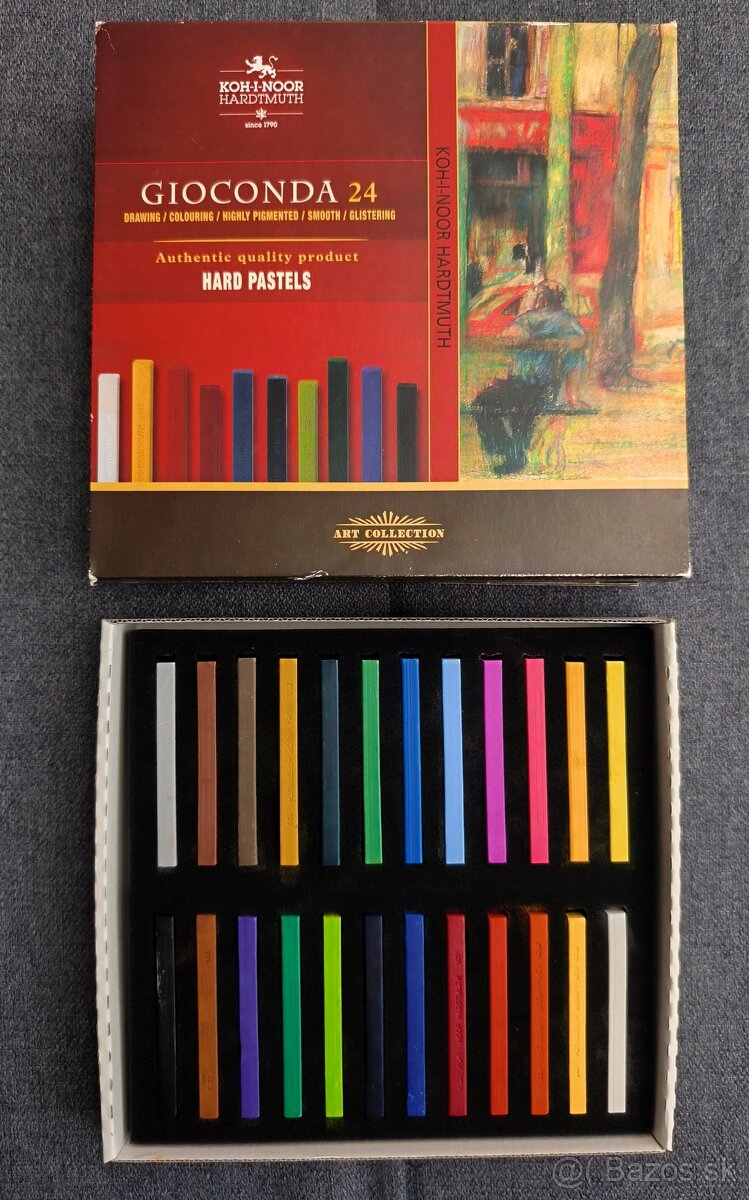 Súprava umeleckých tvrdých pastelov KOH-I-NOOR - 2