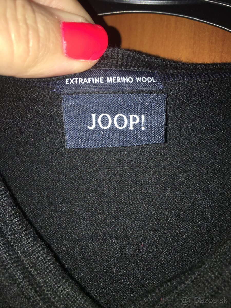 NOVÝ JOOP originál merino damsky sveter L - 2