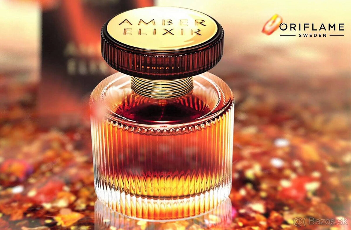 Damsky parfum Amber Elixir - sada - 2