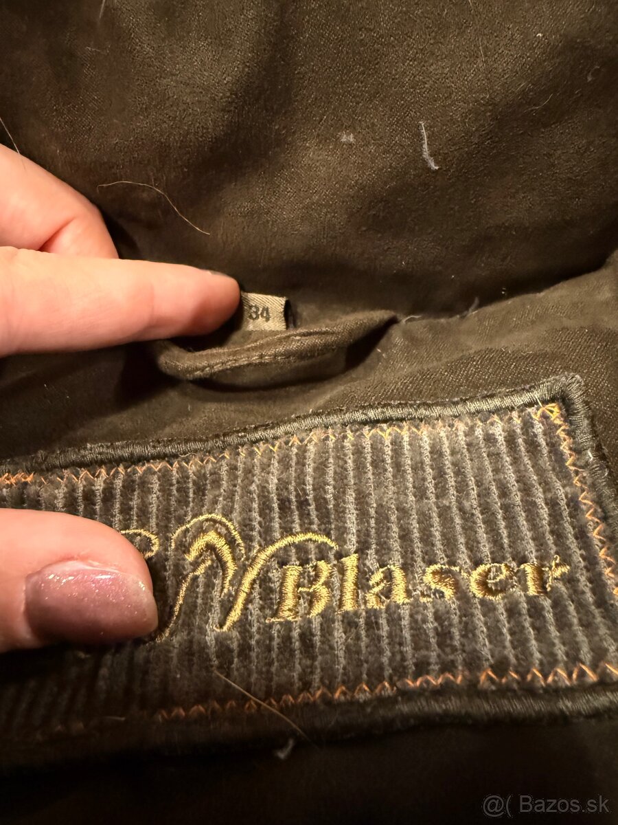 Poľovnícka Damska bunda Blaser s kožušinou - 2