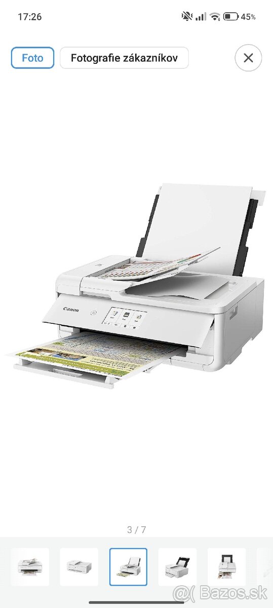 Tlačiaren CANON pixma TS9551c - 2