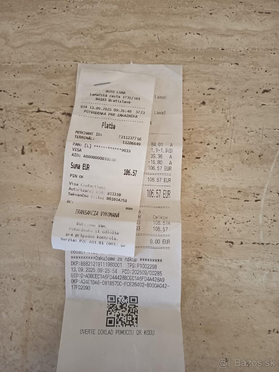 Predám brzdové platničky a kotúče - 2