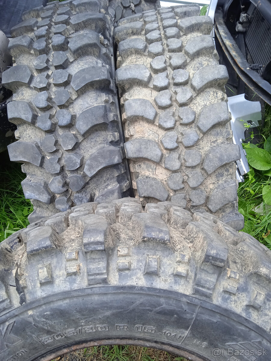 205/80 R 16 offroad pneumatiky Vranik T3 - 2