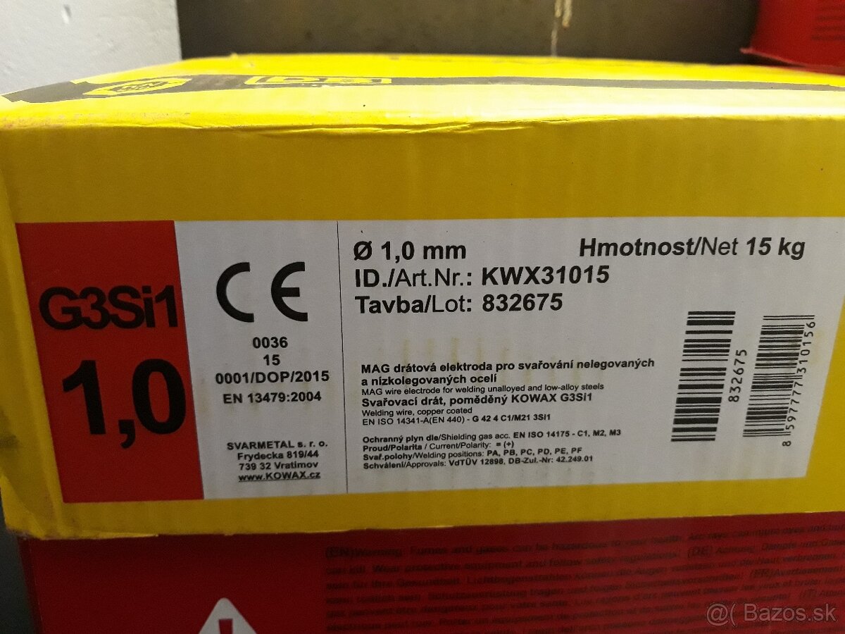 Zvárací drôt 1mm - 2