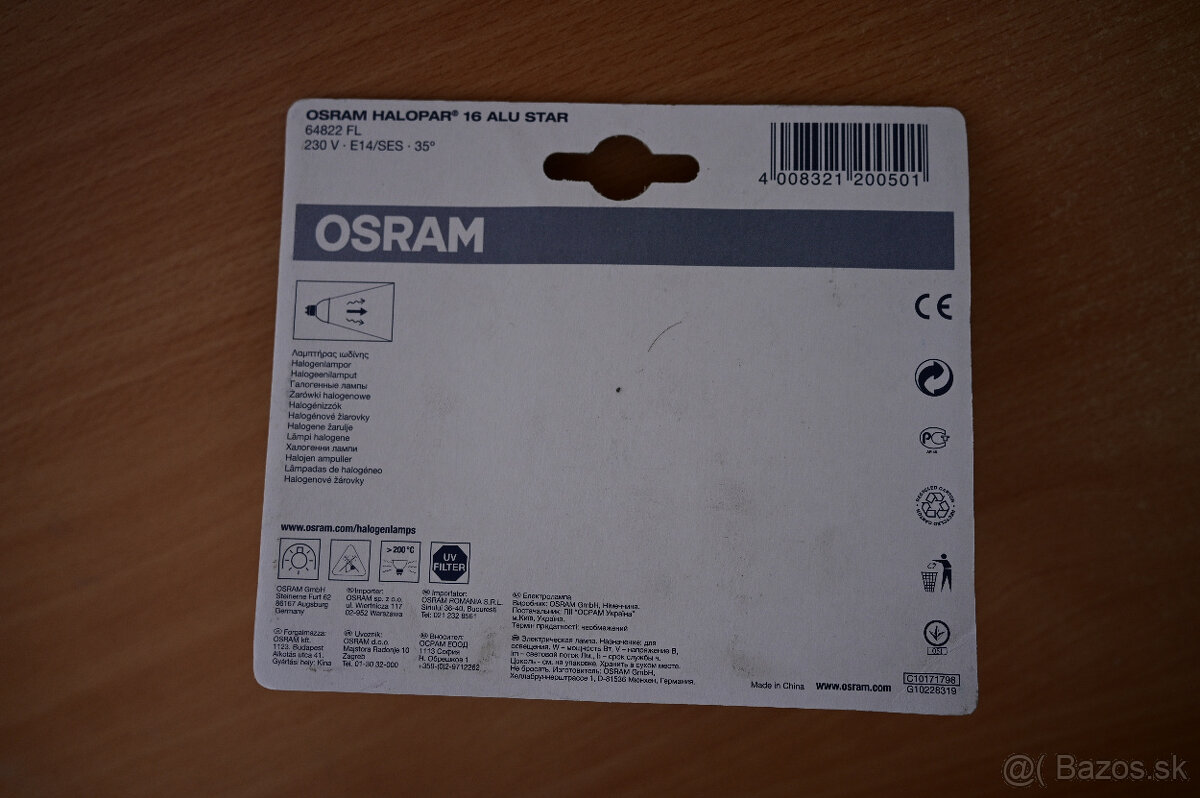Osram Halopar 16 ALU STAR 40W E14 - 2