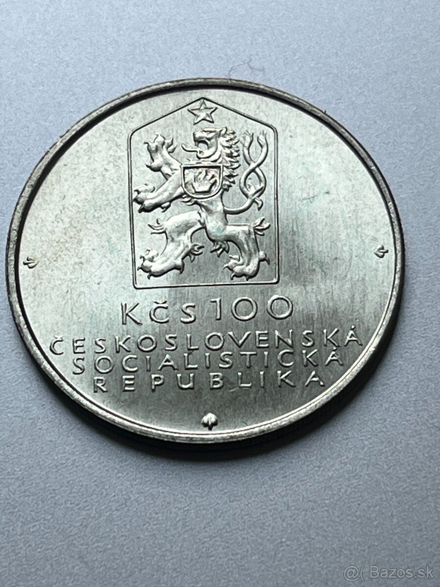 100 kčs/1982 Koňská železnica - 2