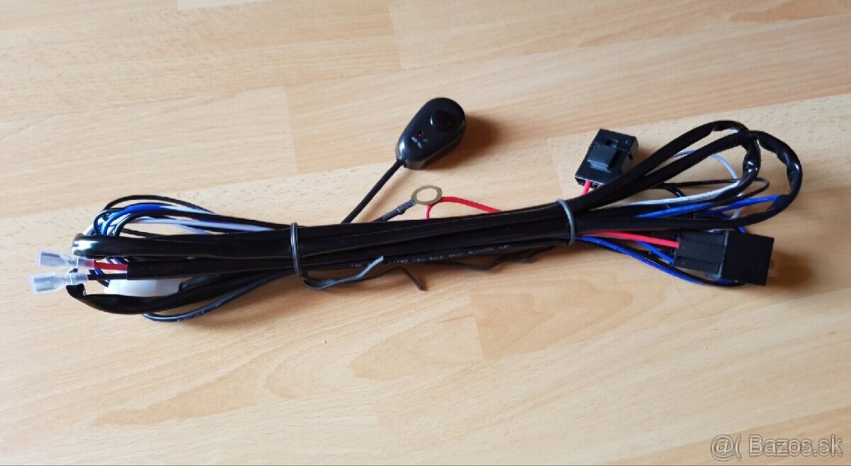 Kabeláž na led rampy - svetla
- 2
