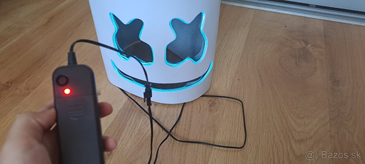 Maska marshmello led - 2