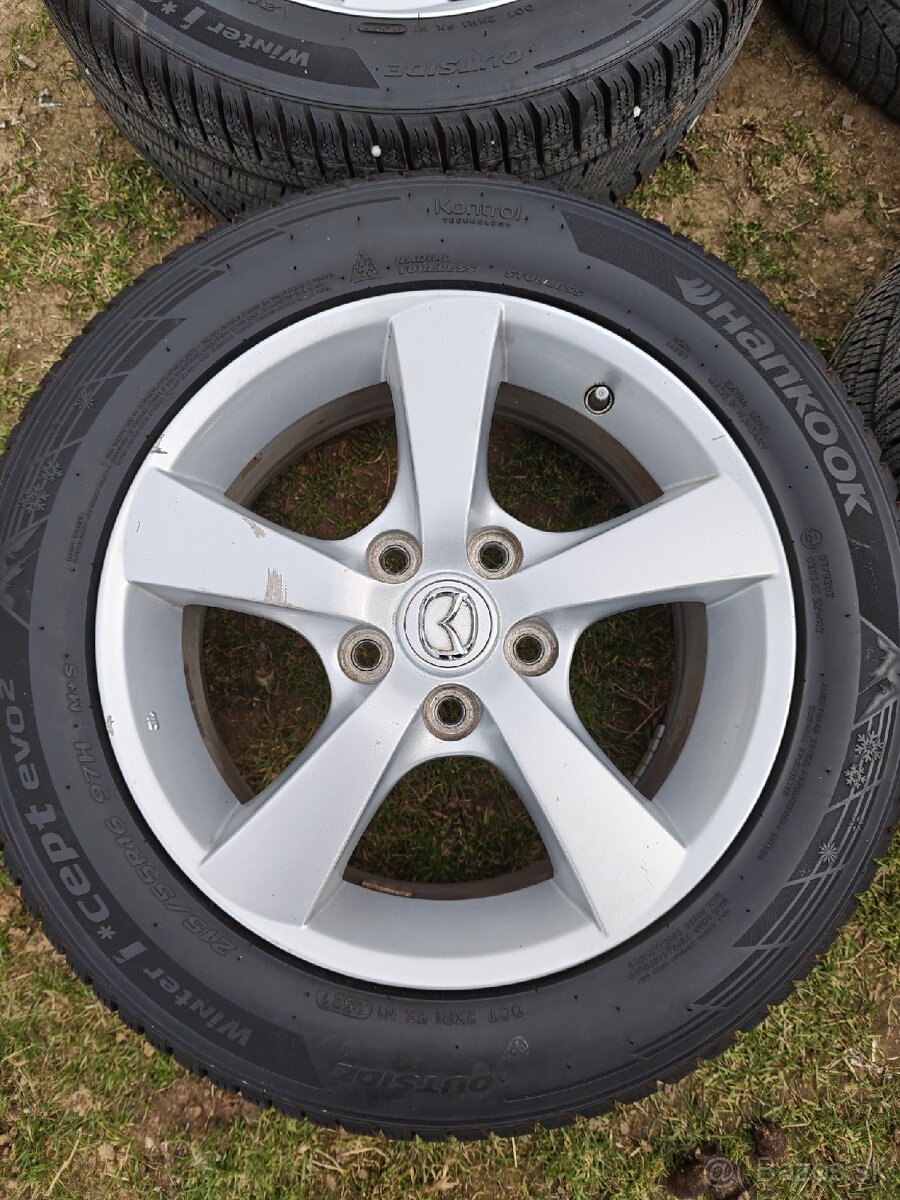 Disky Mazda r16 5x114,3 možná výmena za r15 - 2