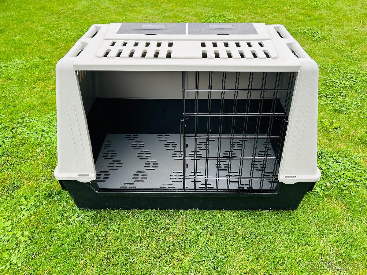 Prenosná klientka pre psy do auta + nástupnú rampu. - 2