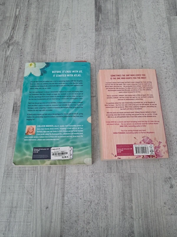 Colleen Hoover It ends with us + it starts with us - 2