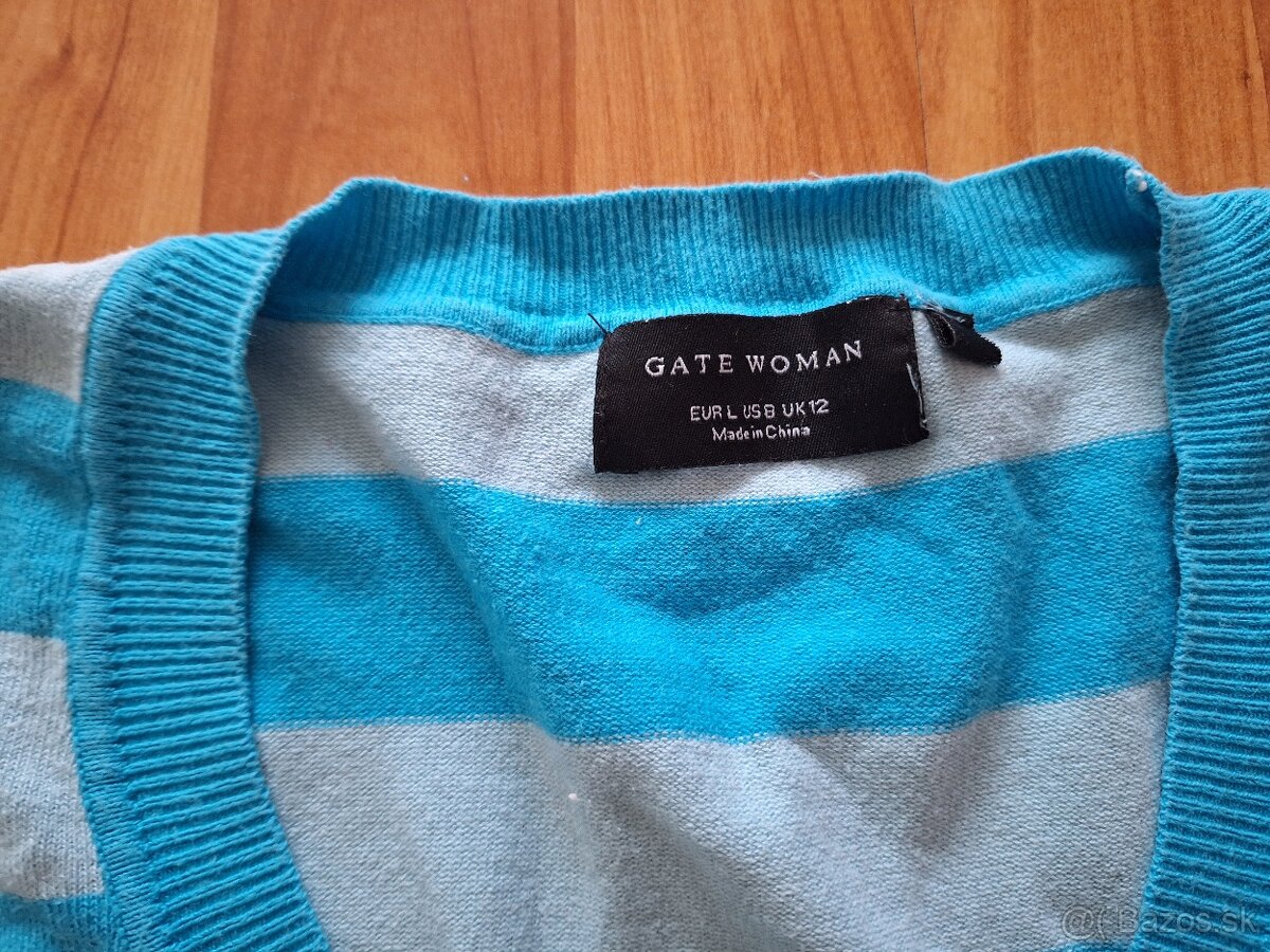 Pruzkovany pulover - 2