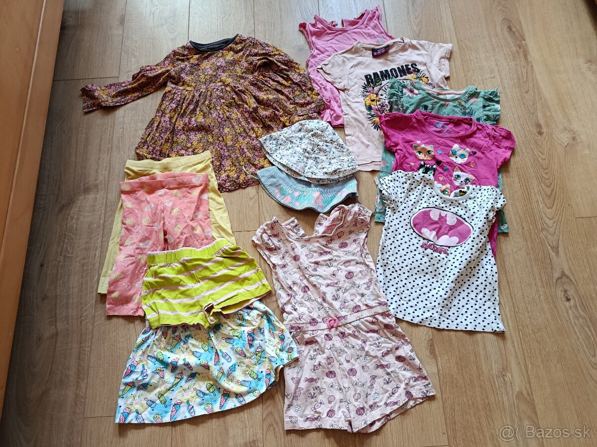 Balík dievč.oblečenia veľ.98-110 - 2