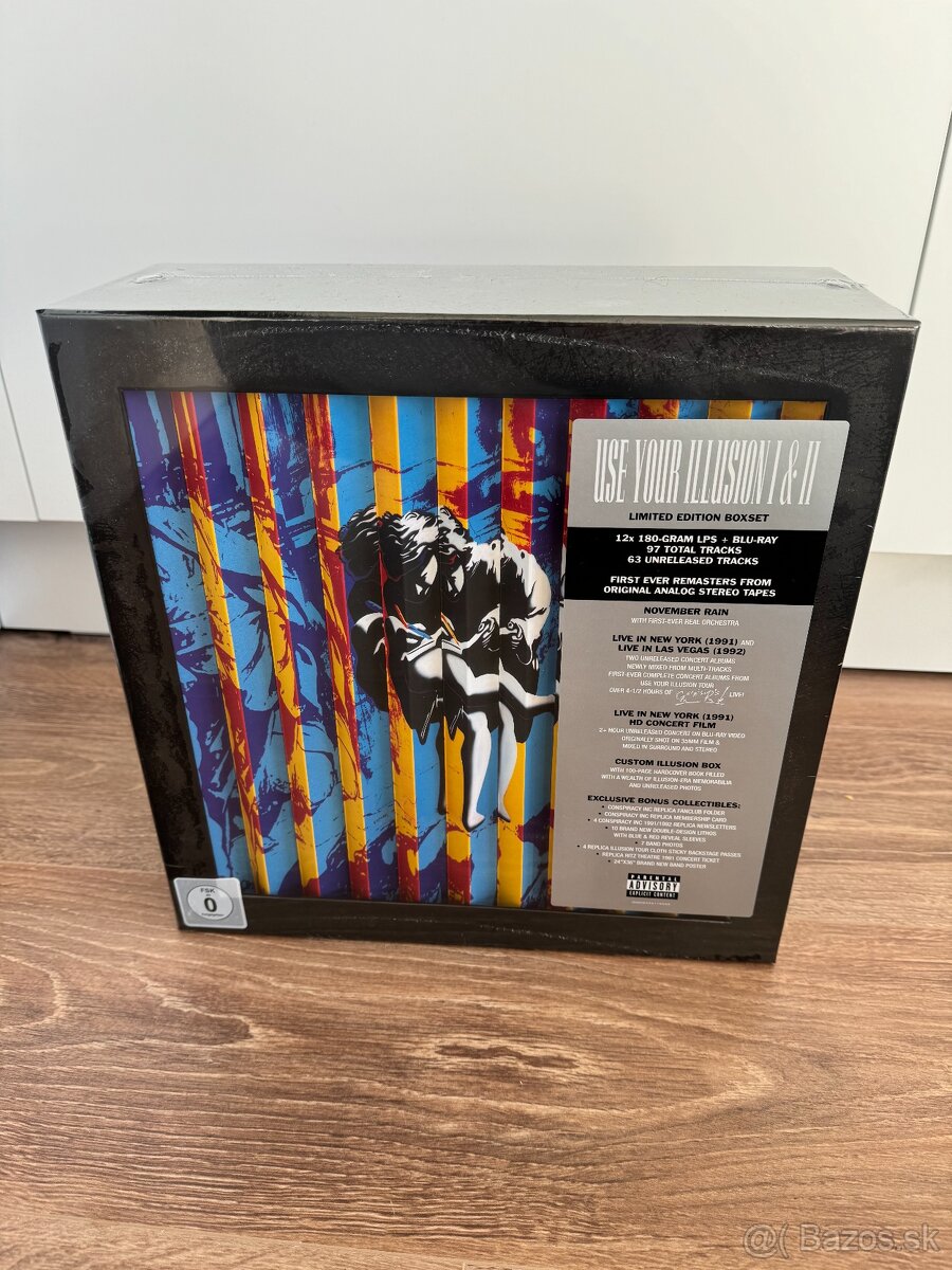 Guns N Roses - Use Your Illusion I & II 12 x Lps + Blu-Ray - 2