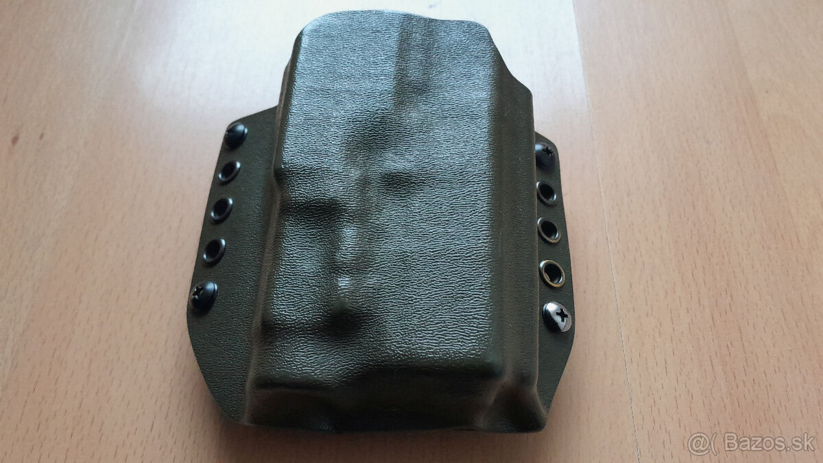 Predám kydexové puzdro na Glock 17, s baterkou - 2