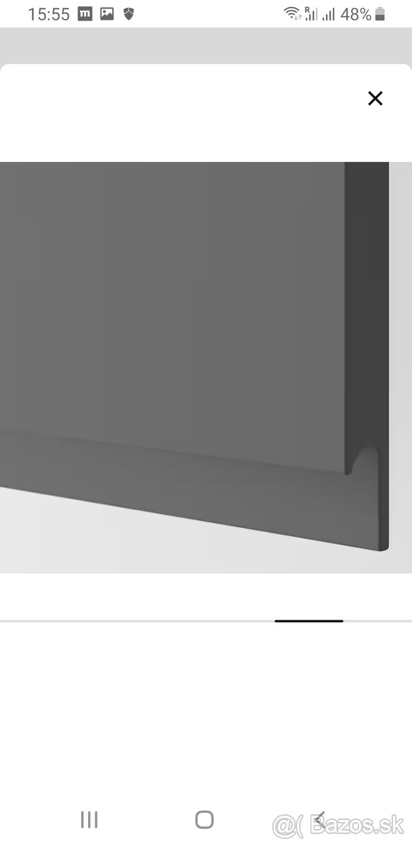 Predam SEDE dvierka a cela VOXTORP na IKEA METOD kuchynu - 2