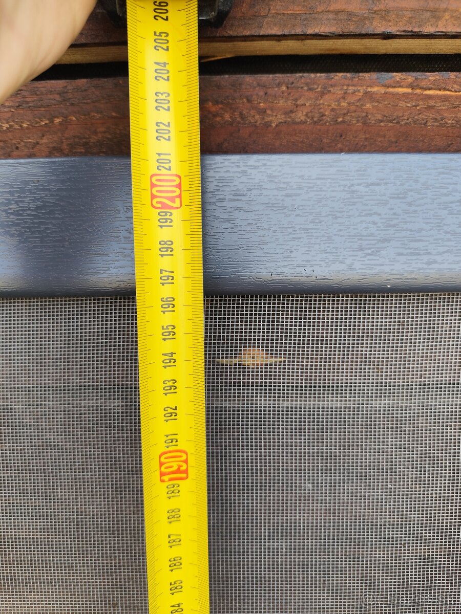 Sieťky na terasové - balkonové okná 2 ks - 2