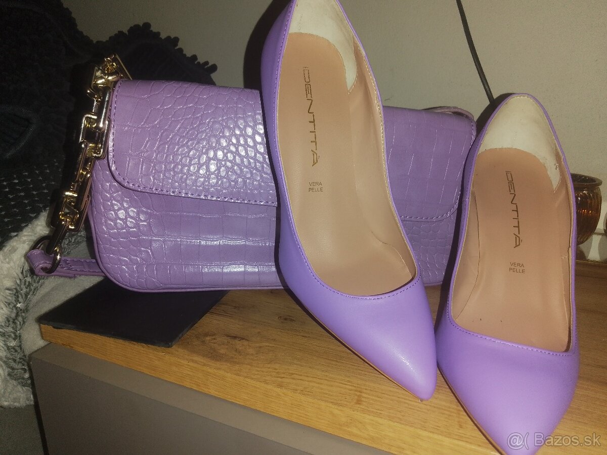 Kabelka fialova nova - 2