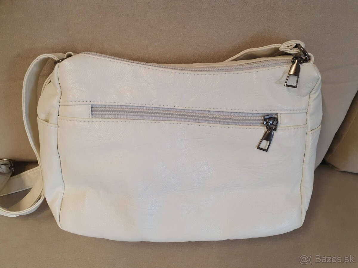 biela crossbody kabelka, nová - 2