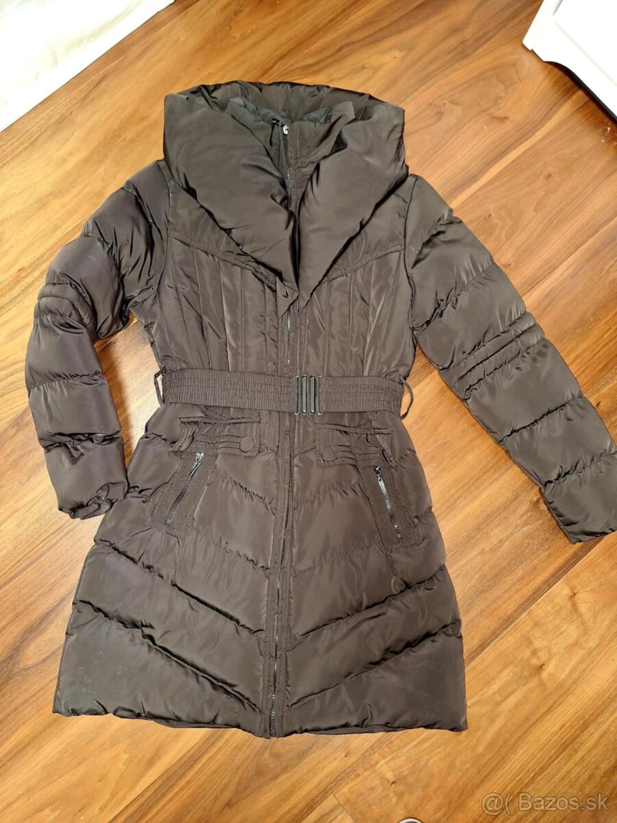 Hnedá zimná bunda L - 2