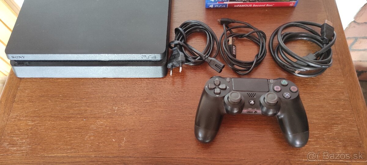 Predám ps4 slim+hry - 2