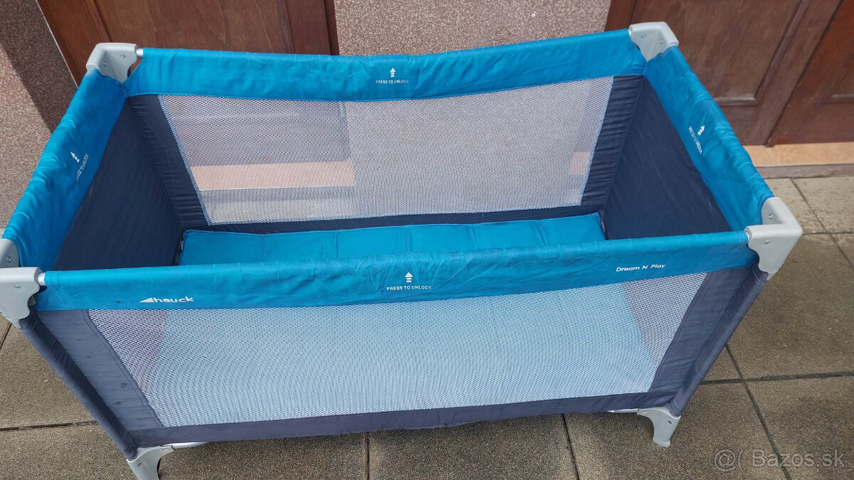 Cestovná + drevená postieľka - 2