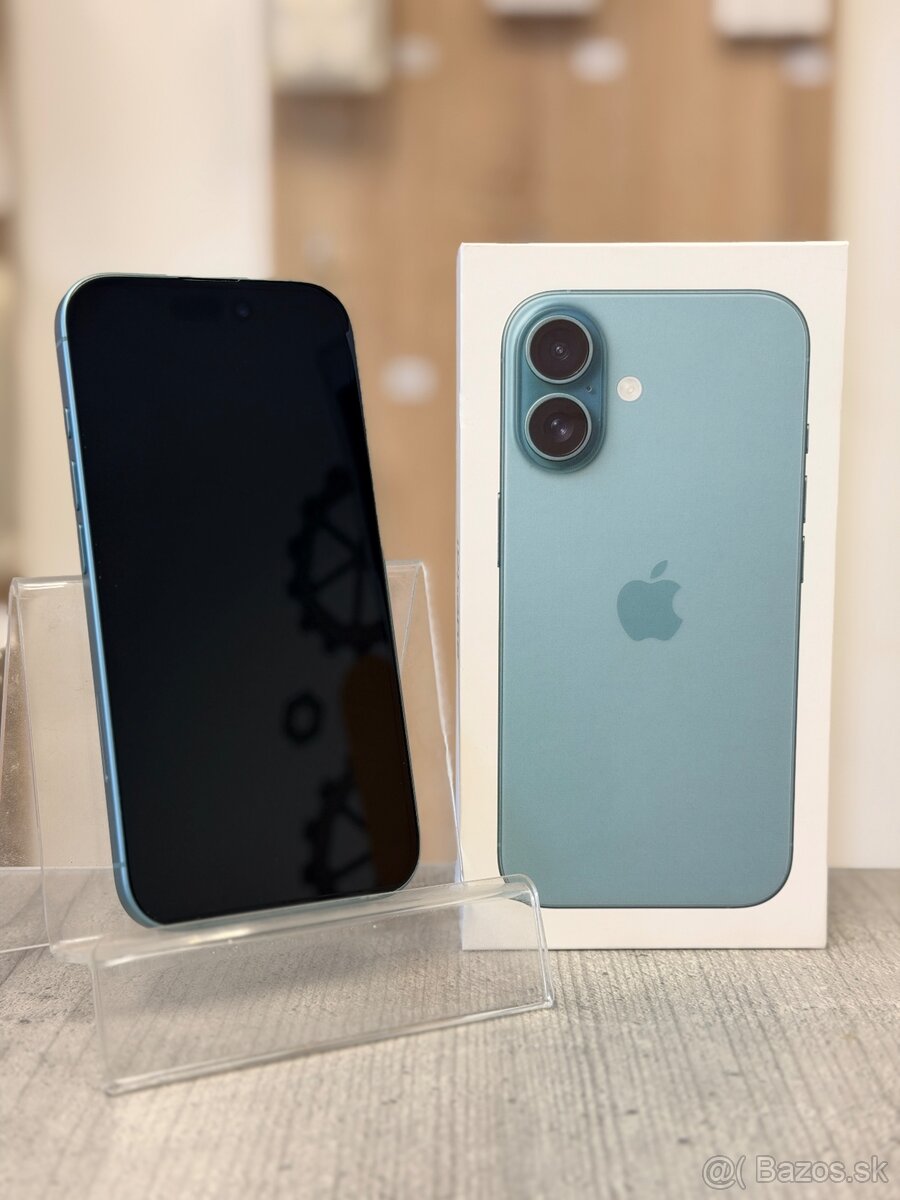 TOP STAV - Apple iPhone 16 128GB Teal - 2