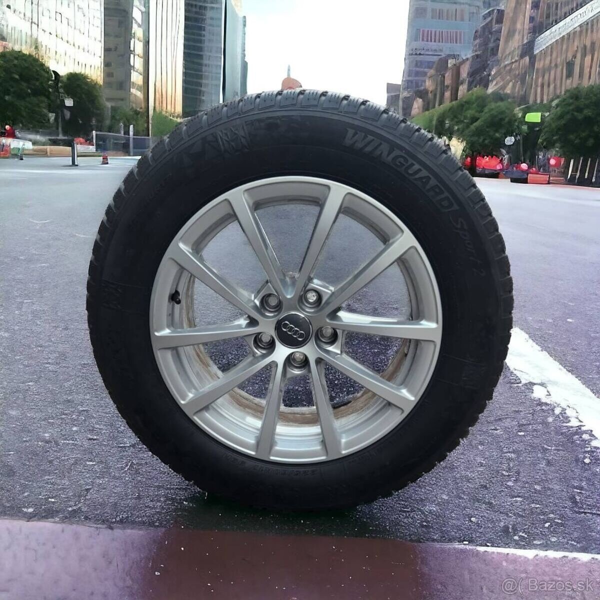Zimní sada originálních alu kol Audi / VW / Škoda - 2