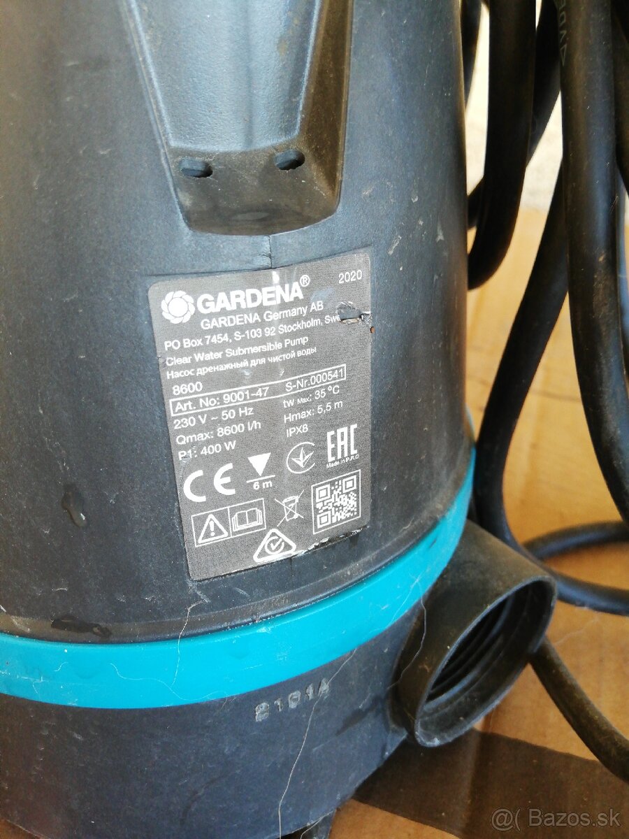 Gardena záhradné čerpadlo - 2