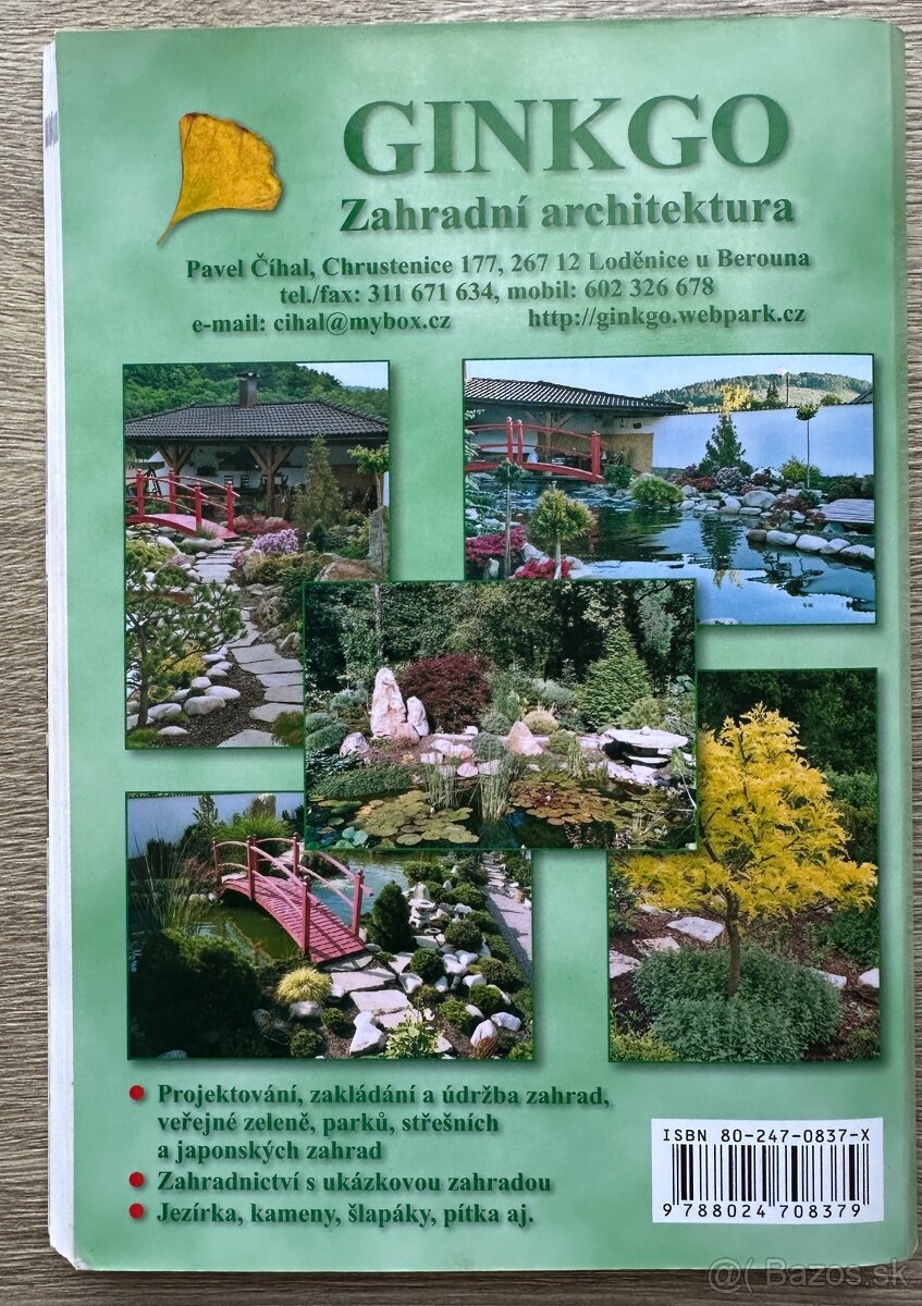KNIHA Zahrady v japonském stylu za 2eur - 2