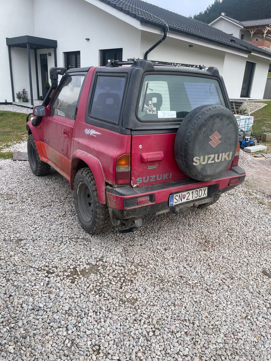 Suzuki vitara 1.6 8v rv 1996 s TP špz - 2