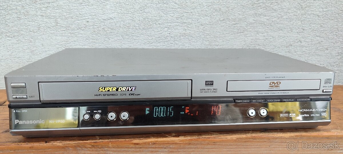 Videorekorder DVD prehrávač Panasonic - 2