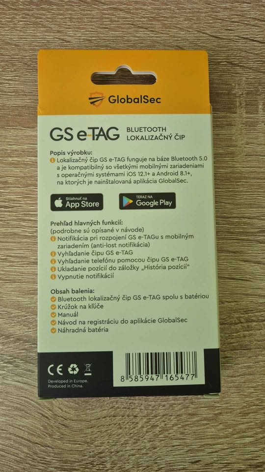 Bluetooth lokalizačný čip - 2