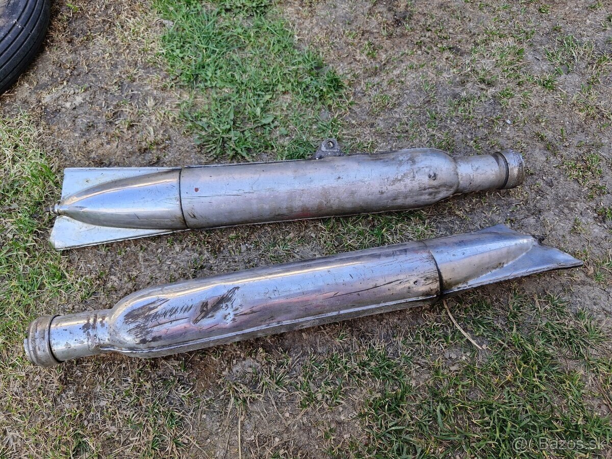 Výfuky jawa perák - 2