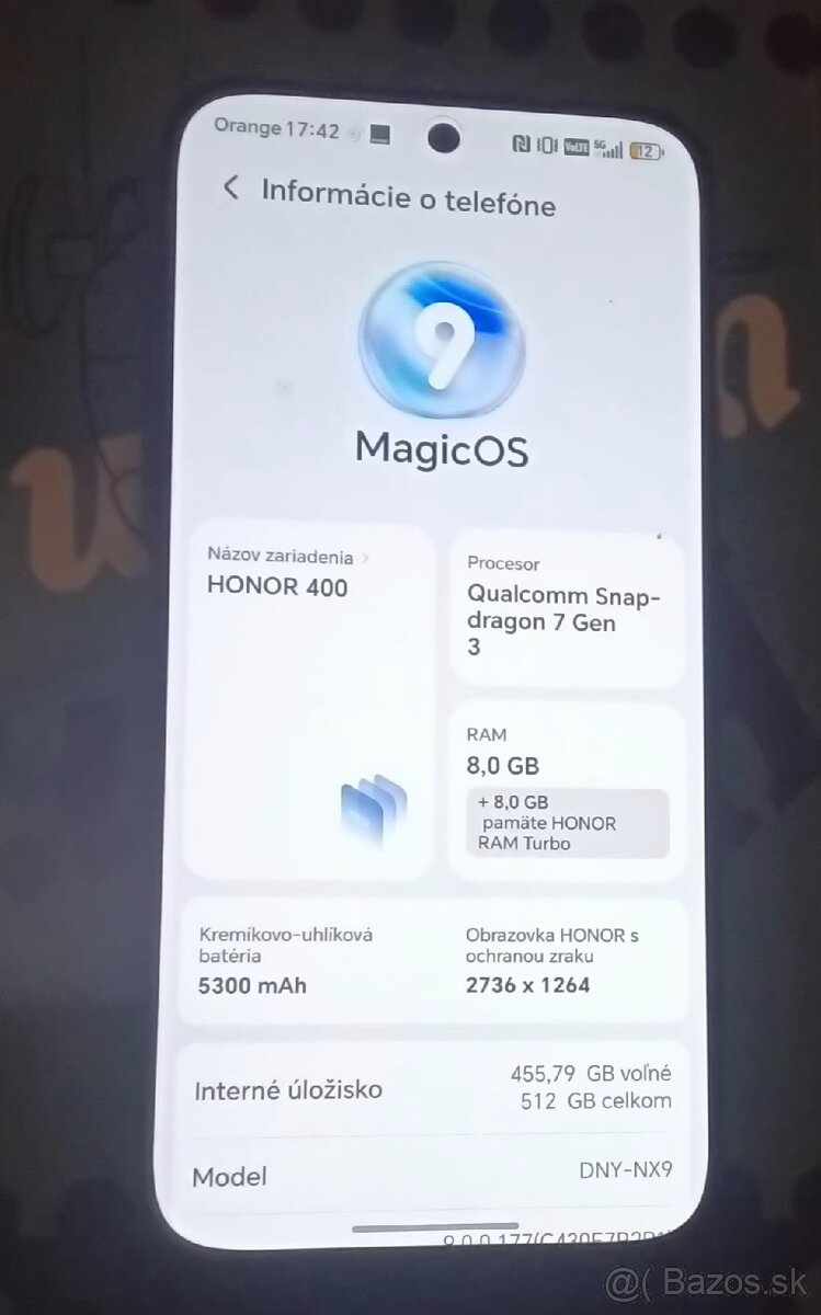 Telefon-honor 400 - 2