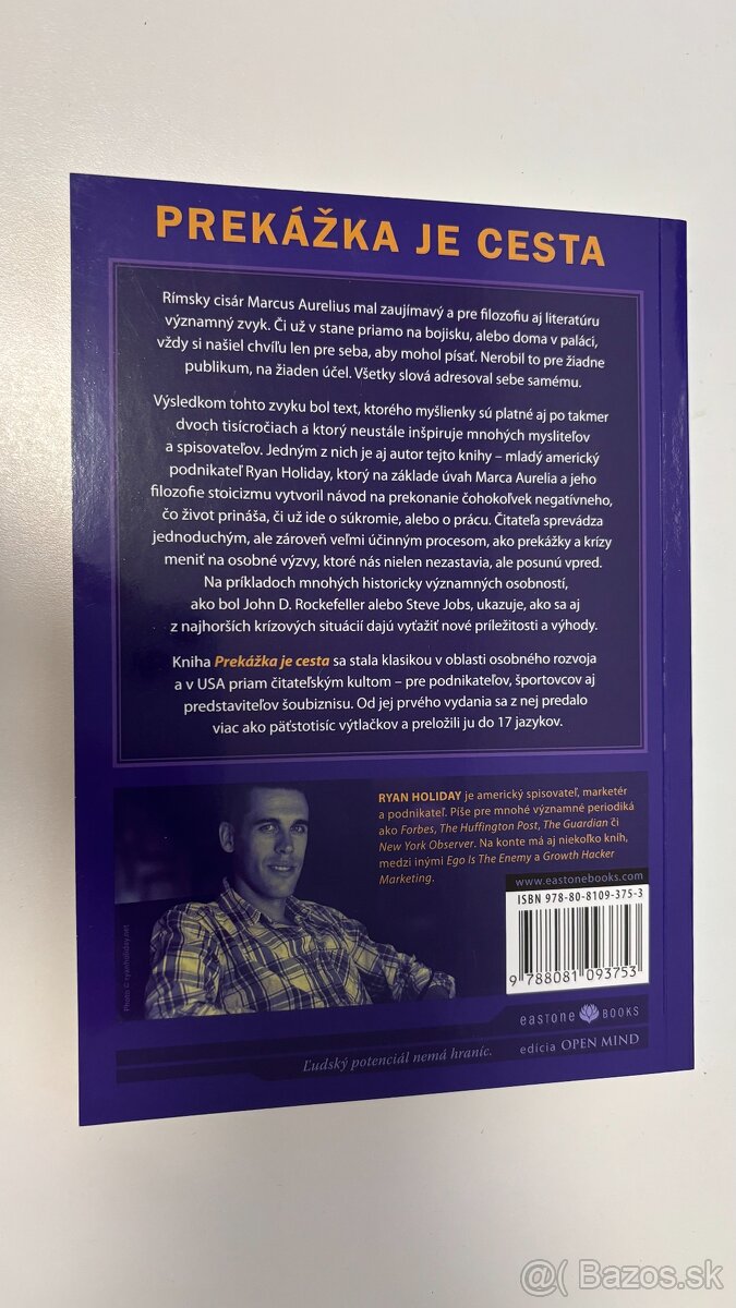 Prekážka je cesta - Ryan Holiday - 2