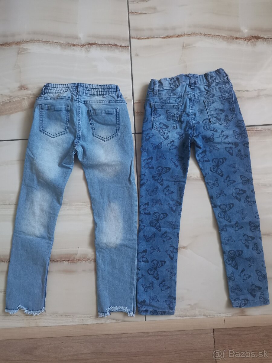 Dievčenske rifle balíček 2ks 122cm - 2